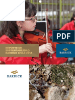 Barrick Reporte Sustentabilidad 2012 PDF