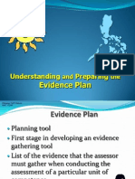 Understand and Preparing Evidence Plan