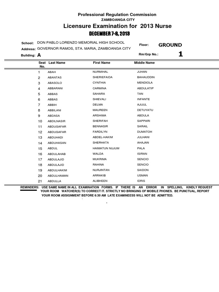 Let room assignment picture