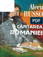 Russo Alecu - Cantarea Romaniei (Aprecieri)