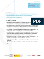 La Exposición Del Yo y Las Expectativas en Torno A La Comunicación Mediada Por Las Redes Sociales de Ignacio Megías