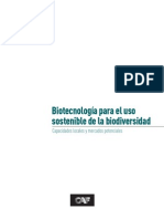 032. Biotecnología para el usos sostenible de la biodiversidad