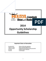 2014 Opportunity Guid Lines