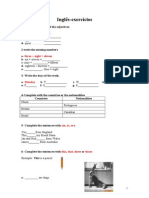 Inglês-Exercicios 2