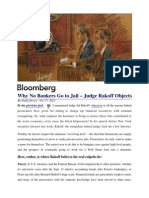 Why NO Bankers Are Going To Jail - Judge Rakoff Objects (Bloomberg Reports 2013-11-17)