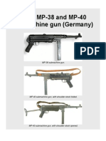 Erma MP-38 and MP-40 Submachine Gun (Germany)