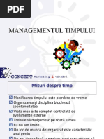 Managementul Timpului Time Management