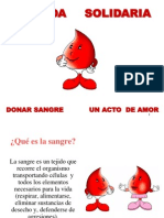 P.P.T Donacion de Sangre