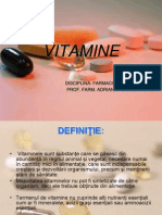 Vitamine Curs