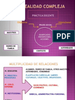 Dimensiones de la práctica docente