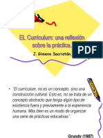 1. Conceptos de Curriculum. Gimeno