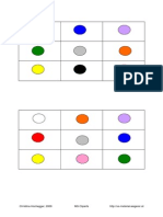 Farben Tier Bingo