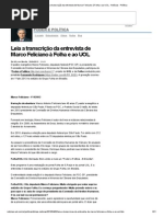 Leia a transcrição da entrevista de Marco Feliciano à Folha e ao UOL - Notícias - Política