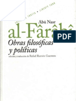 al farabi, obras filosófico políticas