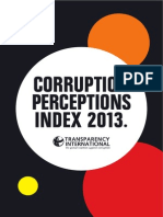 Corruption Perceptions Index2013