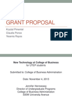 Grant Proposal PP 1