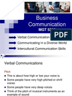 Business Communications (Lecture 5 )