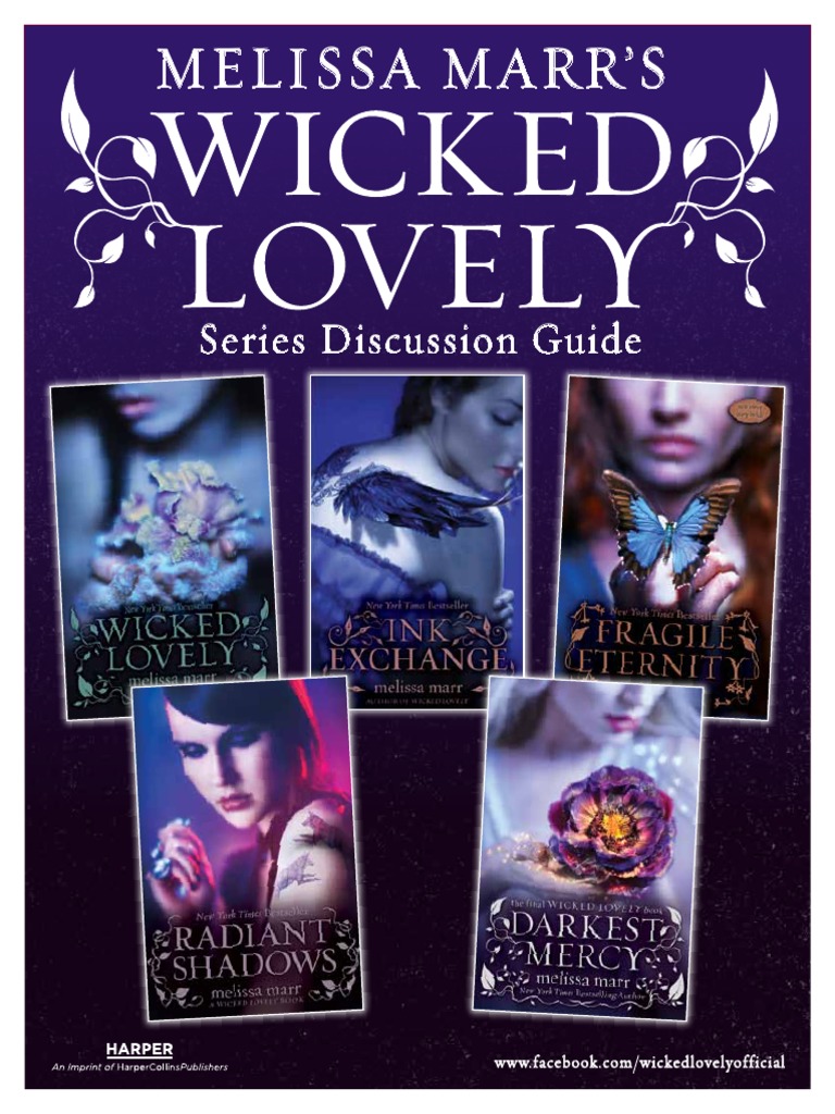 WICKED LOVELY Book Club Guide PDF
