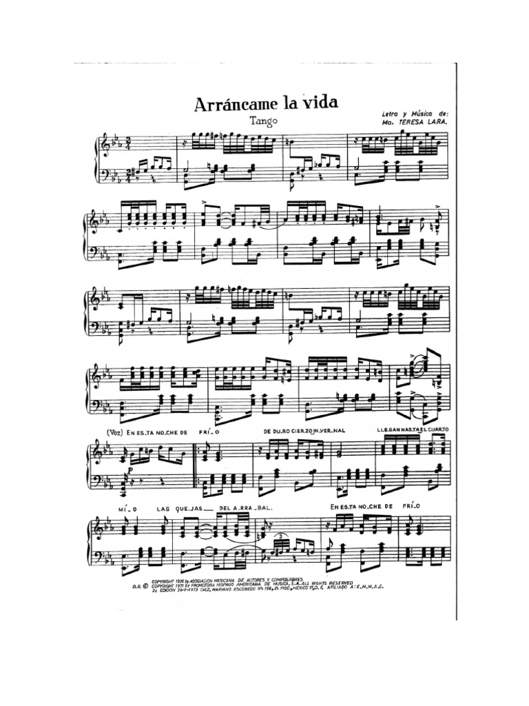 Arrancame La Vida PDF