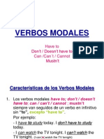 Modal Verbs Guide - Must, Can, Have To