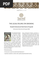 The Legal Ruling On Smoking by SH Muhammad Al Yaqoubi