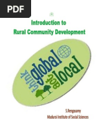 Introduction to Rural Community Development