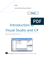 Introduction To Visual Studio and CSharp