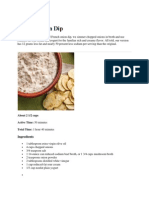 French Onion Dip: Ingredients