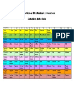 rotation schedule isc