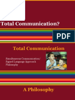 Total Communication Presentation