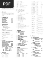 VHDL Quick Reference Card