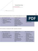 Student Rubric