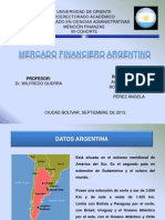 Mercado Financiero Argentino