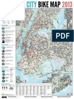 2013 NYC Bike Map