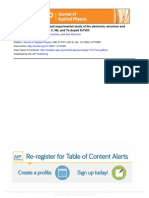 Density Functional Theory and Experimental Study of The Electronic Structure and Transport Properties of La, V, NB, and Ta Doped Srtio3