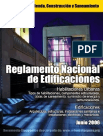 Reglamento Nacional de Edificaciones 2006