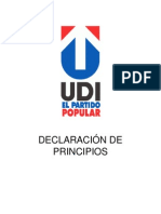 DECLARACIÓN DE PRINCIPIOS UDI