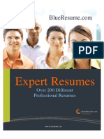 12722105 Sample Resume Book Over 200 Different Careers