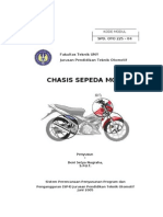 Modul Teknologi Sepeda Motor (OTO225-04) - Chasis