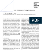 Development of A Remote Collaborative Forging Engineering System