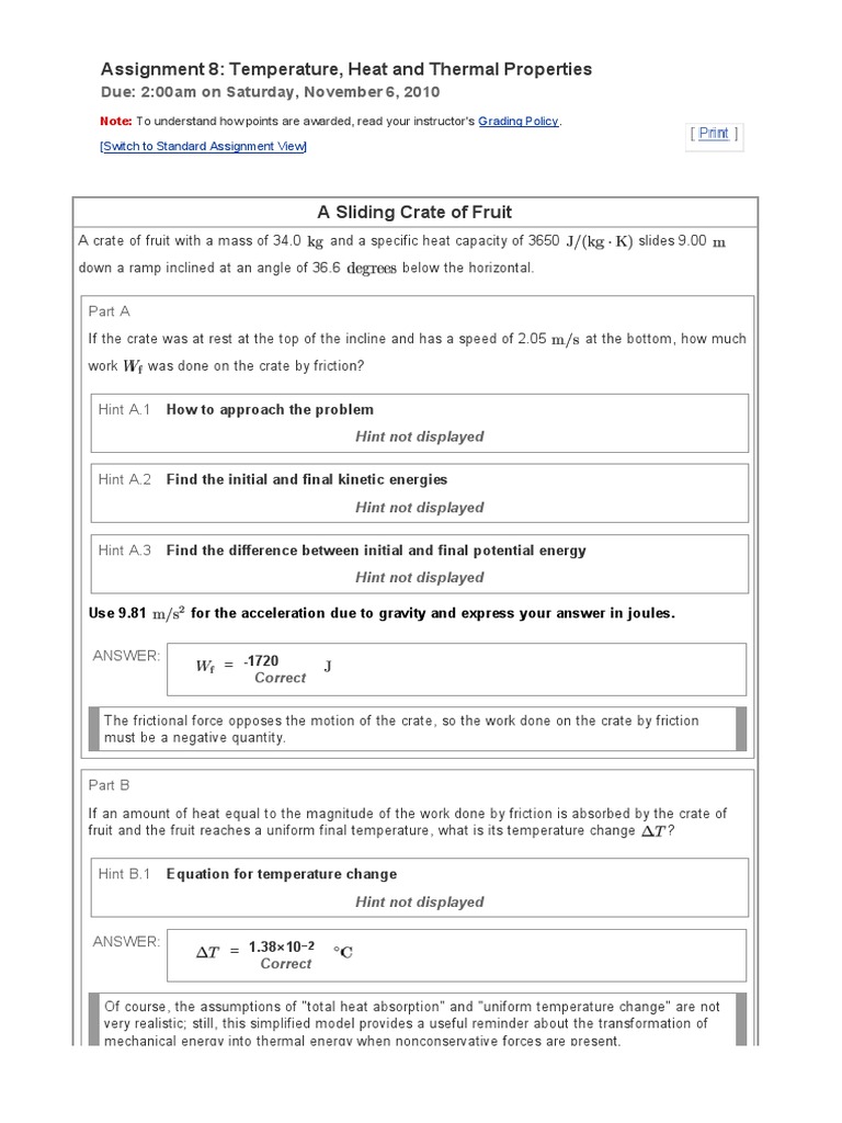 Heat Transfer and Temperature Changes | PDF | Gases | Temperature