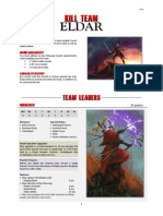 Kill Team List - Eldar v2.1