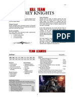 Kill Team List - Grey Knights v1.1
