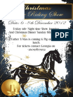 Festive Show Poster