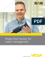 Radar Level Sensor For Water Management