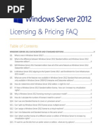 Windows 2012 Licensing