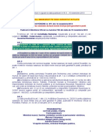 2013.11.14=HG Nr.871 Pentru Stabilirea Salariului de Baza Minim Brut Pe Tara Garantat in Plata
