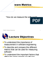 Measuring Software Metrics