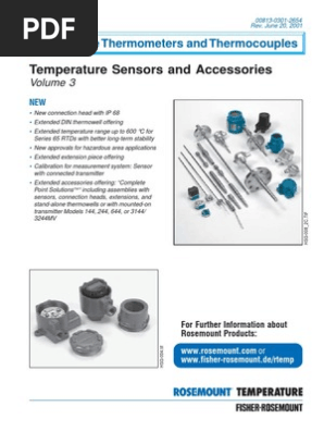 0065rtd Thermowell Thermocouple Physical Quantities