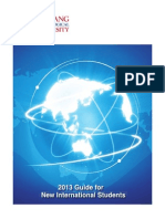 2013_Guide for New International Students